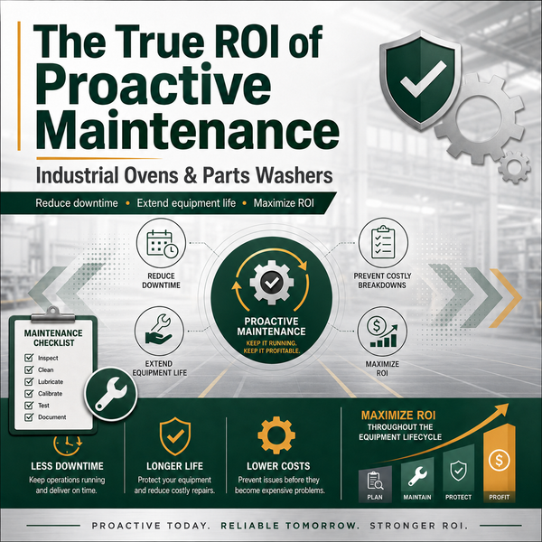 The True ROI of Industrial Ovens and Other Manufacturing Equipment Maintenance
