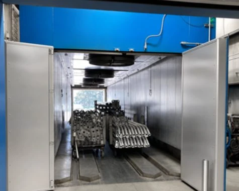 Truck-in oven