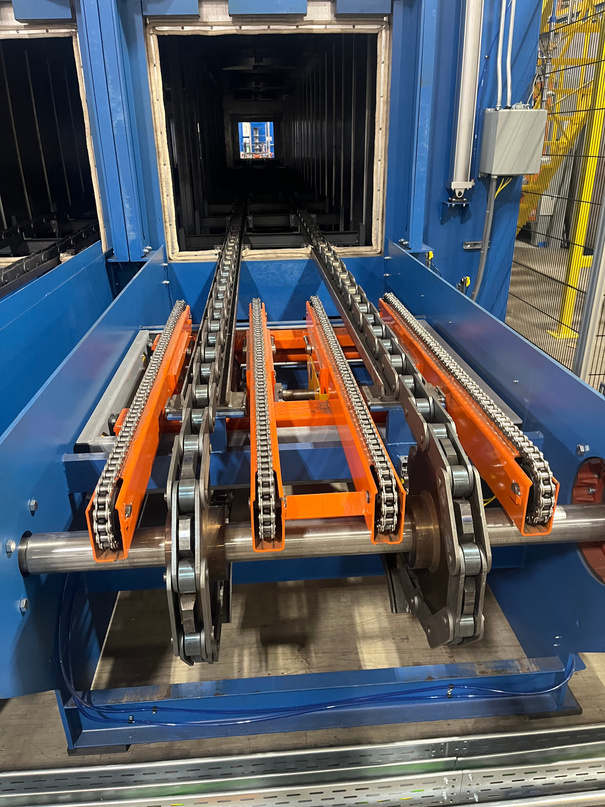 Indexing Conveyor Paint Curing Oven