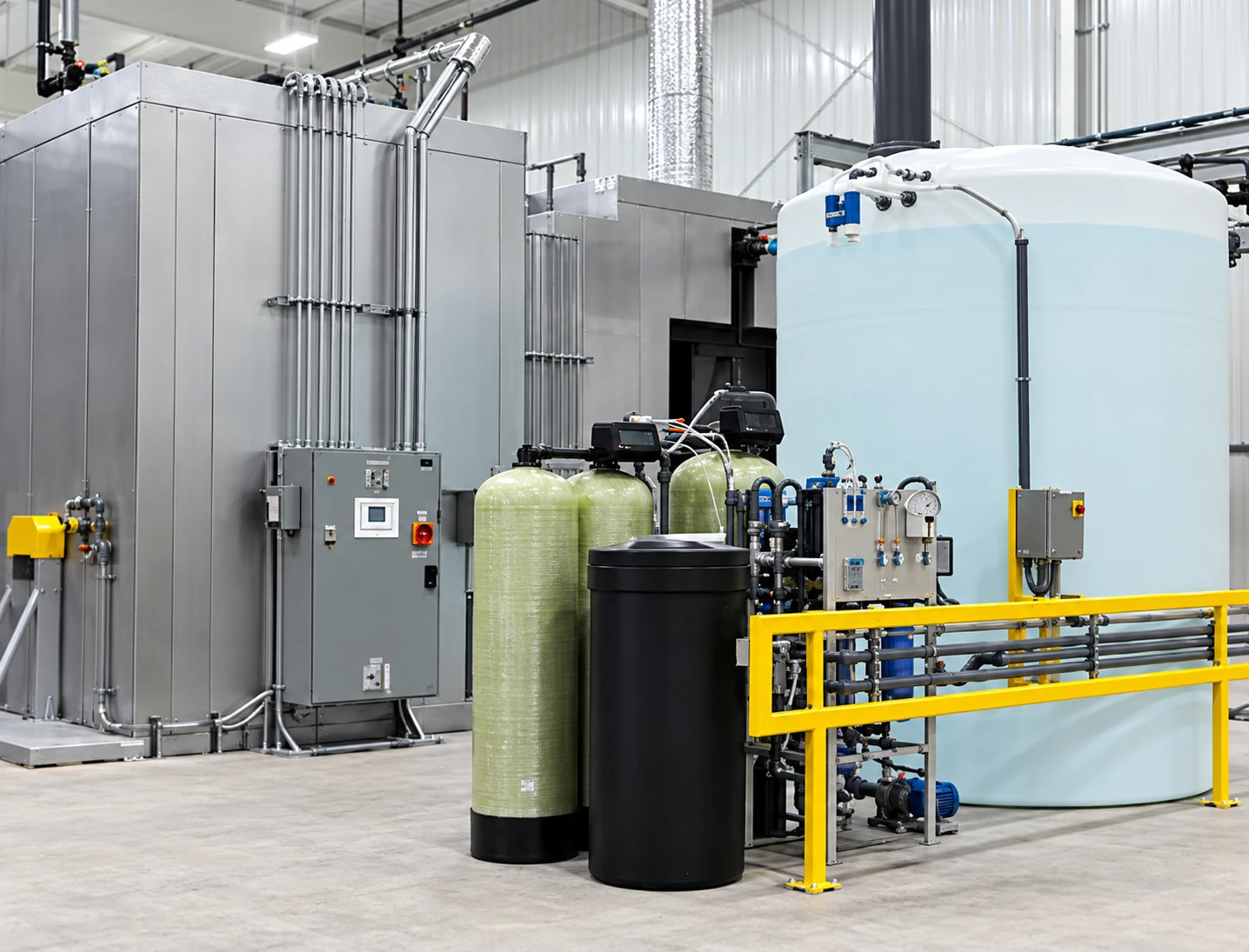 Horizon industrial belt washer equipment installation