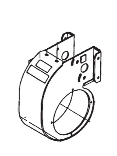 Midco 640080 J40/80 Series Blower Housing Kit