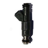Bosch III Upgrade Fuel Injector For 4854181 Fits Jeep 1999-2004 4.0L I6 1999-2001 Jeep Cheroee 4.0L I6  1999-2004 Jeep Grand Cherokee 4.0L I6  1999-2004 Jeep TJ 4.0L I6  1999-2004 Jeep Wrangler 4.0L I6 Bosch EV6CL fuel injector  4 hole nozzle     Flow Rate at 43.5 psi / 3 bar:  23 lb/hr  241.3 cc/min     Resistance:  12 ohms