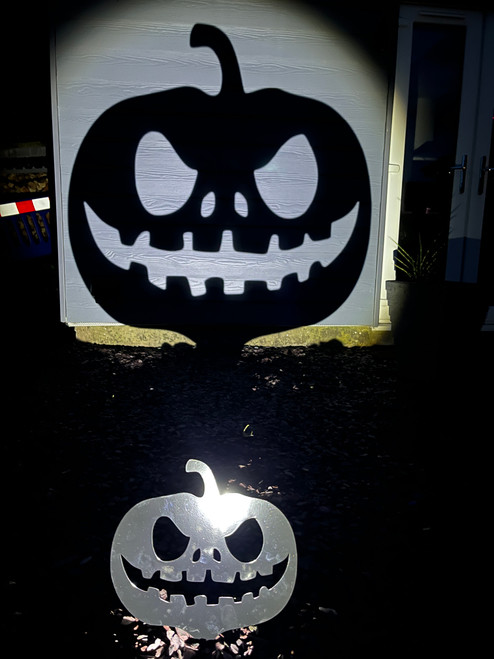Halloween Scary Pumpkin Silhouette