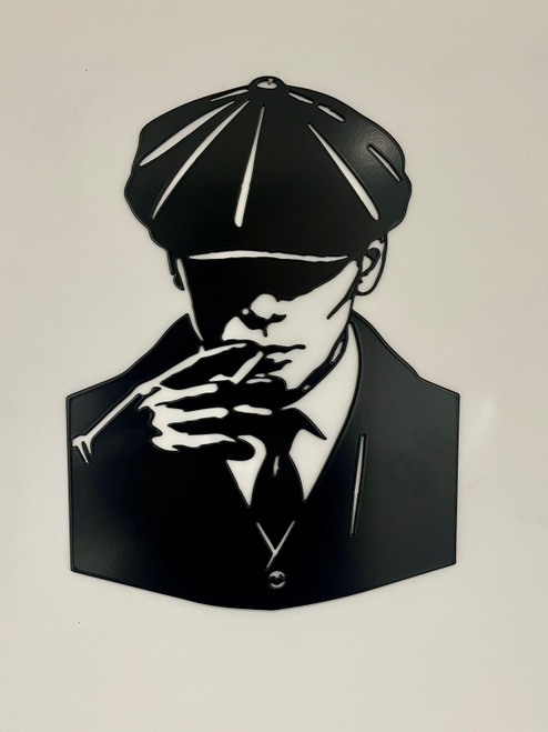 Thomas Shelby style metal wall art