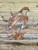 Osprey Bird standing, metal wall art