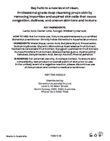 Aqua Facial Solutions - CLEANSE - PEEL