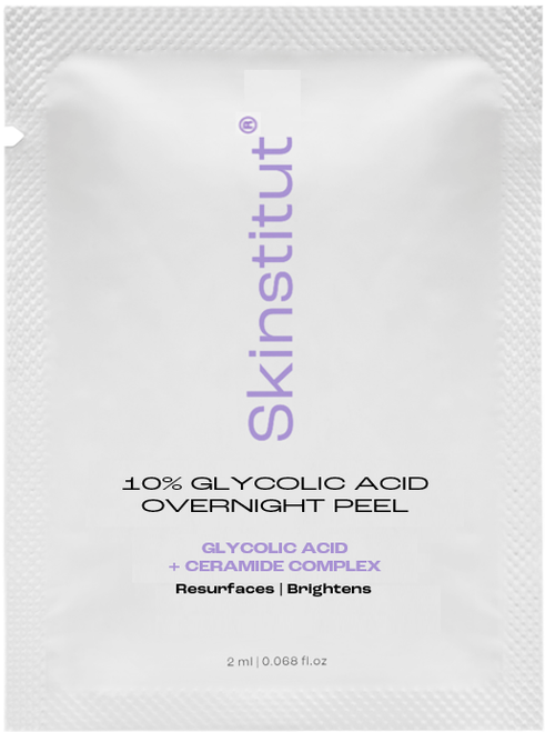 10% Glycolic Acid Overnight Peel Sachet 2ML x25