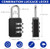 Small Combo Locks 3 Digit Combination Lock Luggage Number Locks Backpack Lock Waterproof Padlock for Suitcases Traveling Toolbox School Gym Employee Locker 2PCS