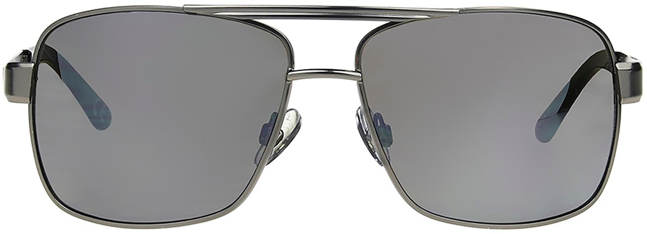 Foster Grant Men's Aviator Fashion Sunglasses, Black 