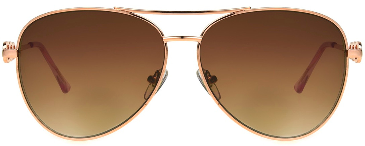 Rose Gold Reading Sunglasses, Agatha Women's SunReaders®