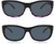 Black and Purple Frame w/ Smoke Lenses View Product Image