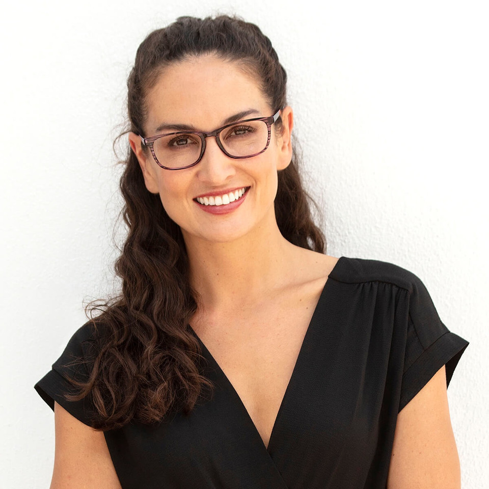 Elana Full Frame Rectangle Readers for Women | Foster Grant