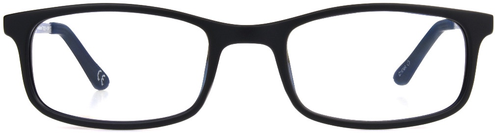 Unisex Rectangle Reading Glasses In Black By Foster Grant - Kramer E.Readers™ - +2.50