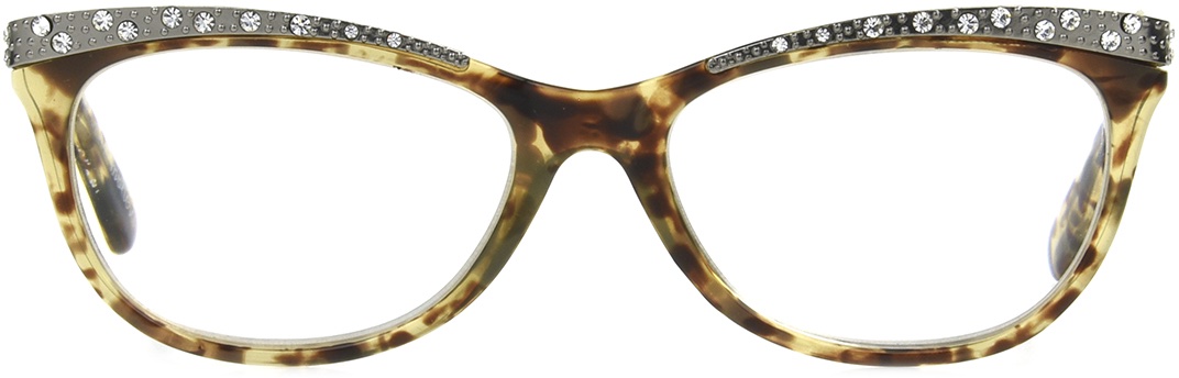 Women's Cat Eye Reading Glasses In Tortoise By Foster Grant - Arista - +1.50