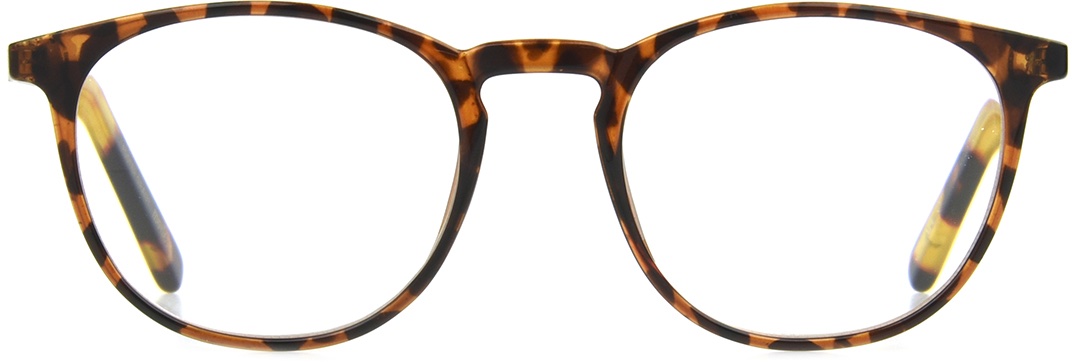 Women's Round Reading Glasses In Tortoise By Foster Grant - Jaylin - +1.50