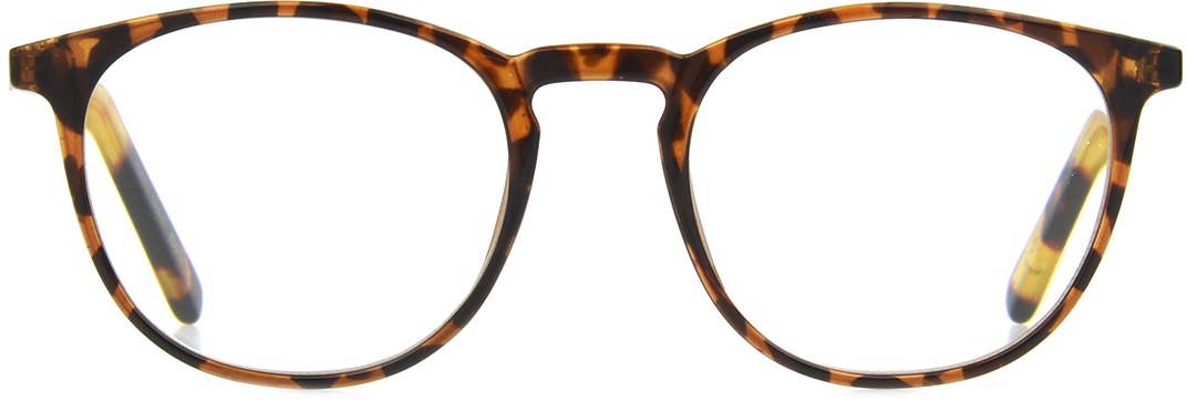 Women's Round Reading Glasses In Tortoise By Foster Grant - Jaylin - +3.50