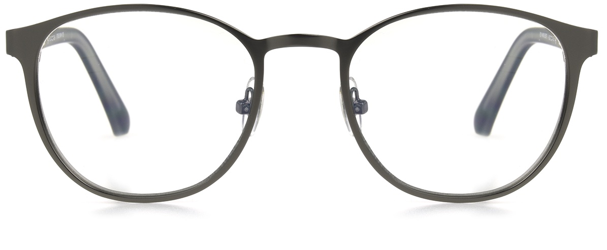 Men's Round Reading Glasses In Black By Foster Grant - Raynor E.Readers™ - +2.75