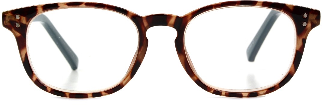 Women's Round Reading Glasses In Tortoise By Foster Grant - Elodie - +1.75