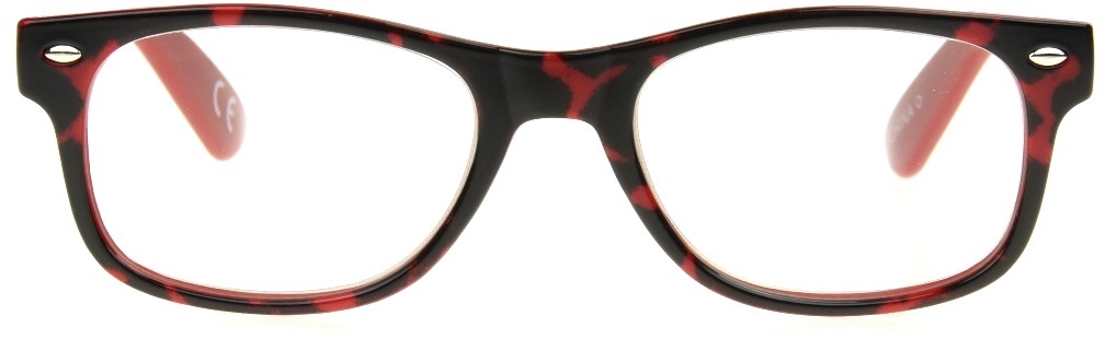 Women's Way Reading Glasses In Red By Foster Grant - Laney - +2.00