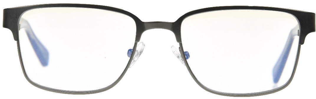 Men's Way Reading Glasses In Gunmetal By Foster Grant - Donovan E.Readers™ - +2.00