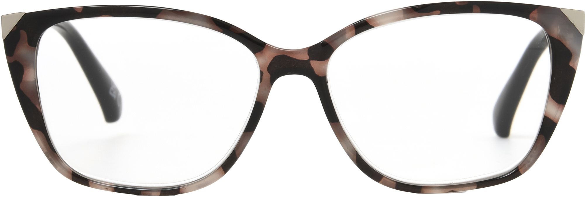 Women's Cat Eye Blue Light Glasses In Tortoise By Foster Grant - Elodia Multi Focus™ Blue - +1.25