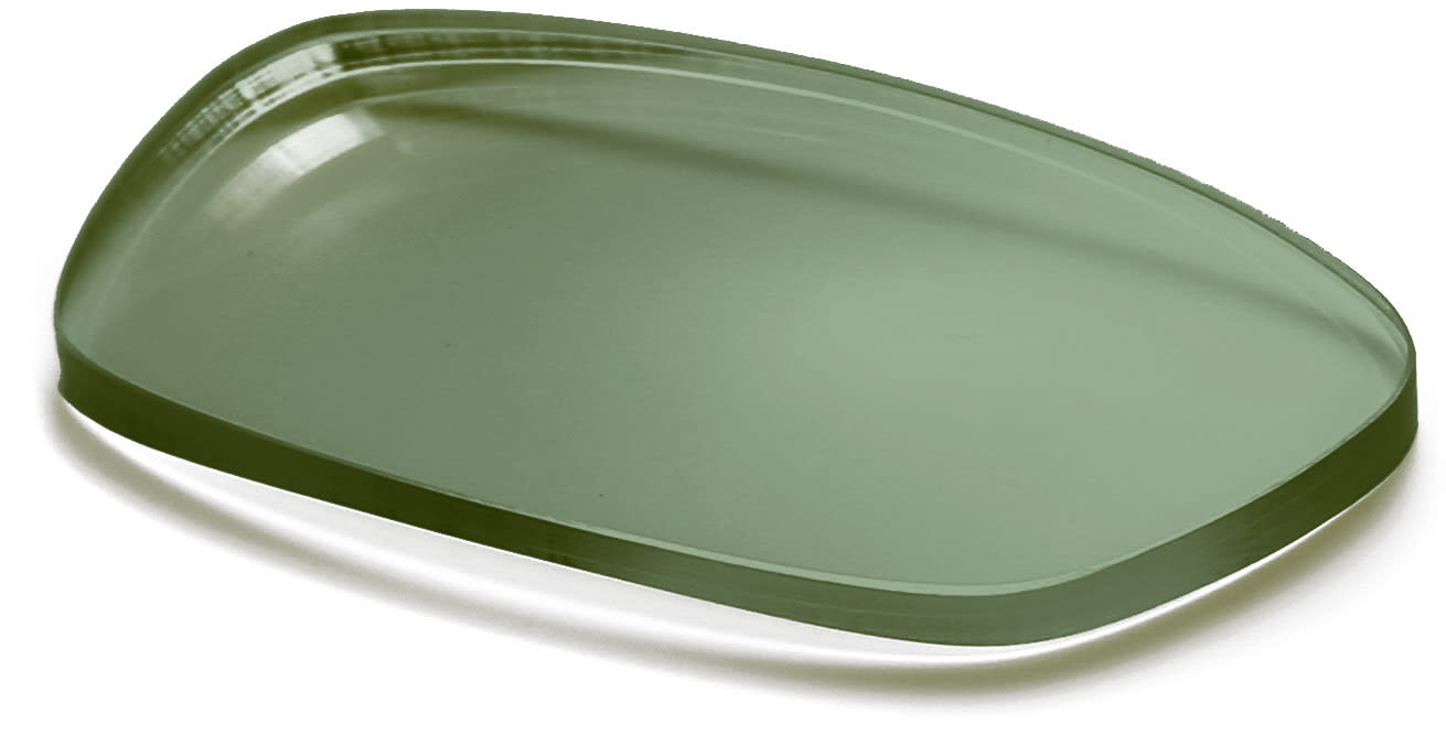 Example of green lens tint