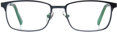 Men's Rectangle Reading Glasses In Gunmetal By Foster Grant - Braydon - +1.50