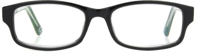 Unisex Square Reading Glasses In Black By Foster Grant - James - +1.00