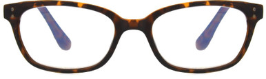 Women's Square Reading Glasses In Tortoise By Foster Grant - Sheila E.Readers™ - +2.75
