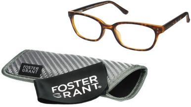 Women's Square Reading Glasses In Tortoise By Foster Grant - Sheila E.Readers™ - +2.75
