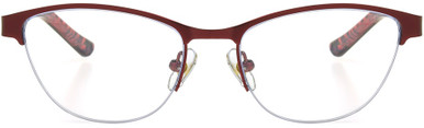 Women's Cat Eye Reading Glasses In Berry By Foster Grant - Carina - +1.50