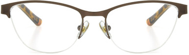 Women's Cat Eye Reading Glasses In Brown By Foster Grant - Carina - +1.25