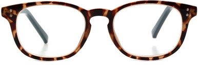 Women's Round Reading Glasses In Tortoise By Foster Grant - Elodie - +1.00