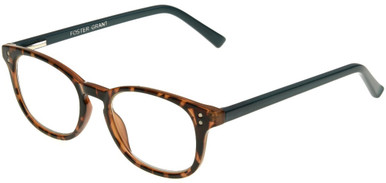 Women's Round Reading Glasses In Tortoise By Foster Grant - Elodie - +1.75