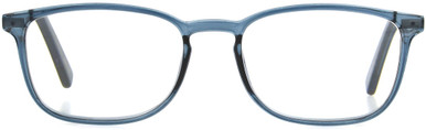 Women's Rectangle Reading Glasses In Blue By Foster Grant - Faye Plain - +1.75