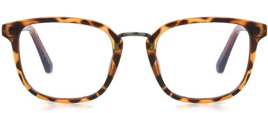 Men's Square Reading Glasses In Tortoise By Foster Grant - Francisco E.Readers™ - +2.50