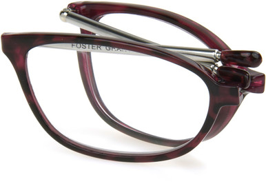 Women's Cat Eye Reading Glasses In Red By Foster Grant - Gina - +3.00