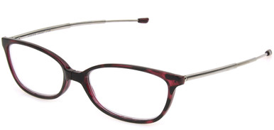 Women's Cat Eye Reading Glasses In Red By Foster Grant - Gina - +2.75