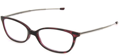 Women's Cat Eye Reading Glasses In Red By Foster Grant - Gina - +1.50