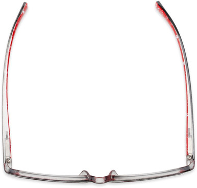 Women's Rectangle Reading Glasses In Red By Foster Grant - Imagination - +1.50