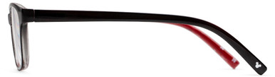 Women's Rectangle Reading Glasses In Red By Foster Grant - Imagination - +2.50