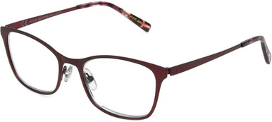 Women's Way Reading Glasses In Red By Foster Grant - Jenn - +2.75