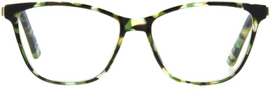 Women's Cat Eye Reading Glasses In Green By Foster Grant - Kimora - +1.50