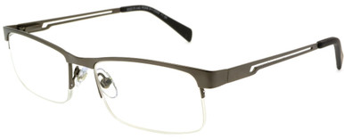 Men's Rectangle Reading Glasses In Black By Foster Grant - Lamar - +1.75