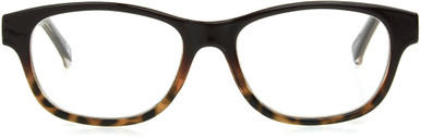 Women's Square Reading Glasses In Brown By Foster Grant - Linda - +3.25