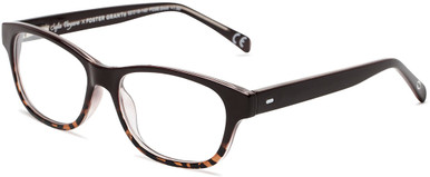 Women's Square Reading Glasses In Brown Leopard By Foster Grant - Linda - +2.50