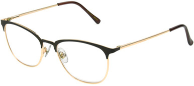 Women's Round Reading Glasses In Brown By Foster Grant - Margaret - +1.25