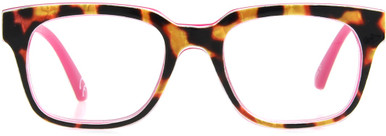 Women's Square Reading Glasses In Tortoise By Foster Grant - Ree - +2.00