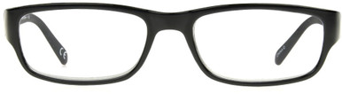 Men's Rectangle Reading Glasses In Black By Foster Grant - Rocket - +1.50