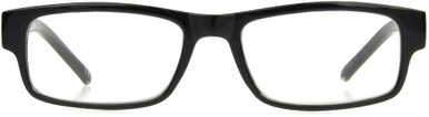 Unisex Rectangle Reading Glasses In Black By Foster Grant - Sloan - +2.00